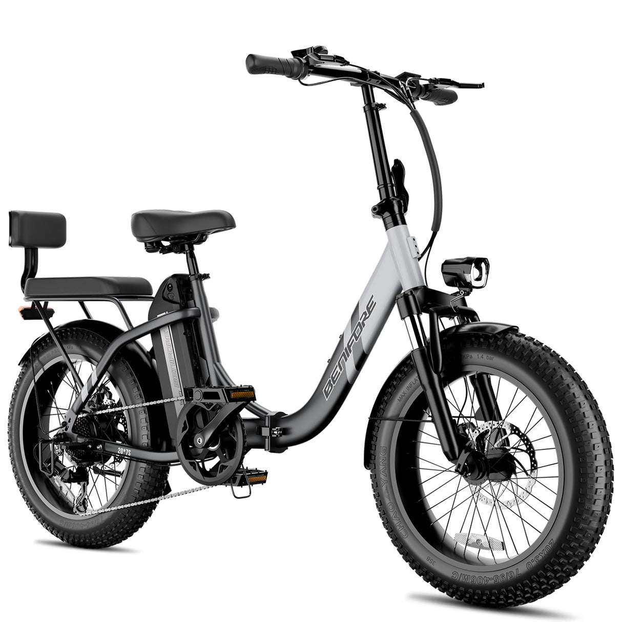 LUCKEEP C23 20" Folding Electric Bike 750W Motor 48V 13Ah Battery