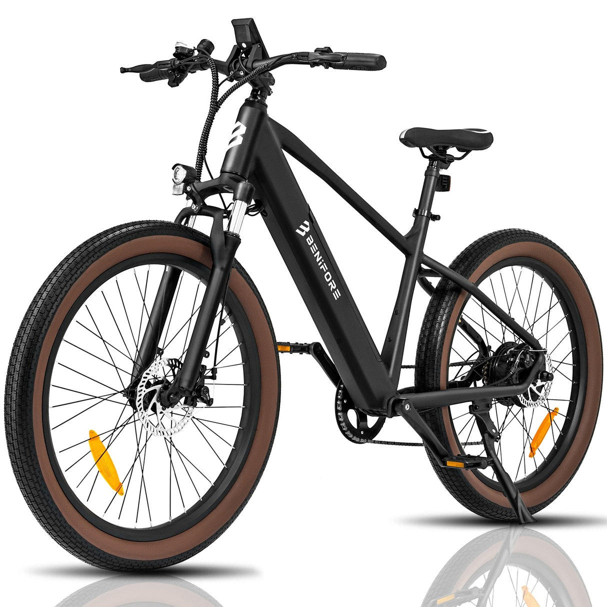 LUCKEEP C26 26" Mountain Electric Bike 750W(1400W Peak) Motor 48V 15Ah Battery