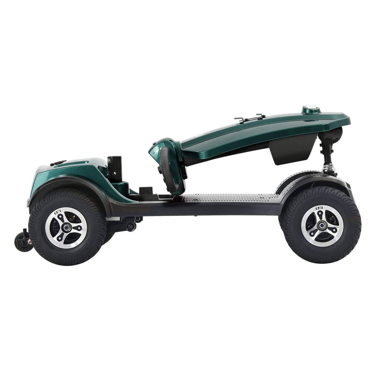 METRO MOBILITY MAX PLUS 9" 4 Wheel Electric Mobility Scooter  300W Motor 24V 20Ah Battery