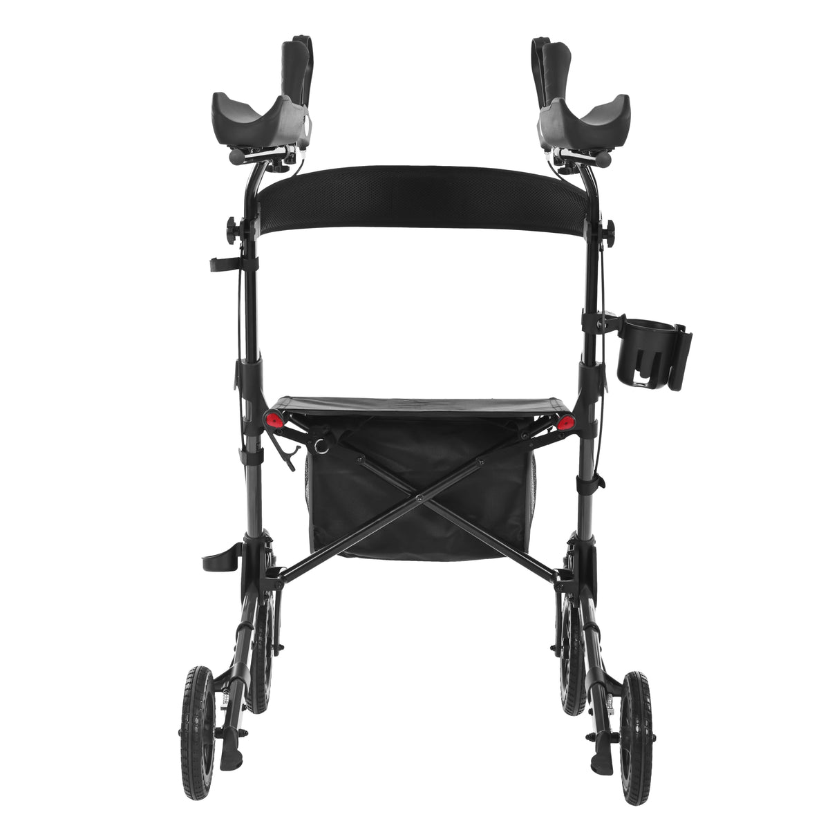 METRO MOBILITY M905BU 4-Wheel Rollator Walker with Seat & Basket