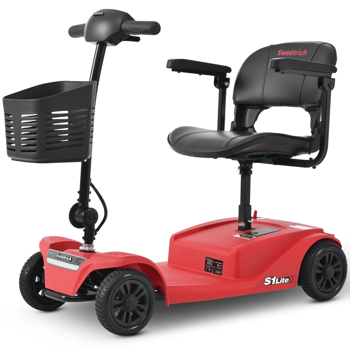 SWEETRICH S1 LITEX 8" 4 Wheel Electric Mobility Scooter 250W Motor 24V 12Ah Battery (German Version)