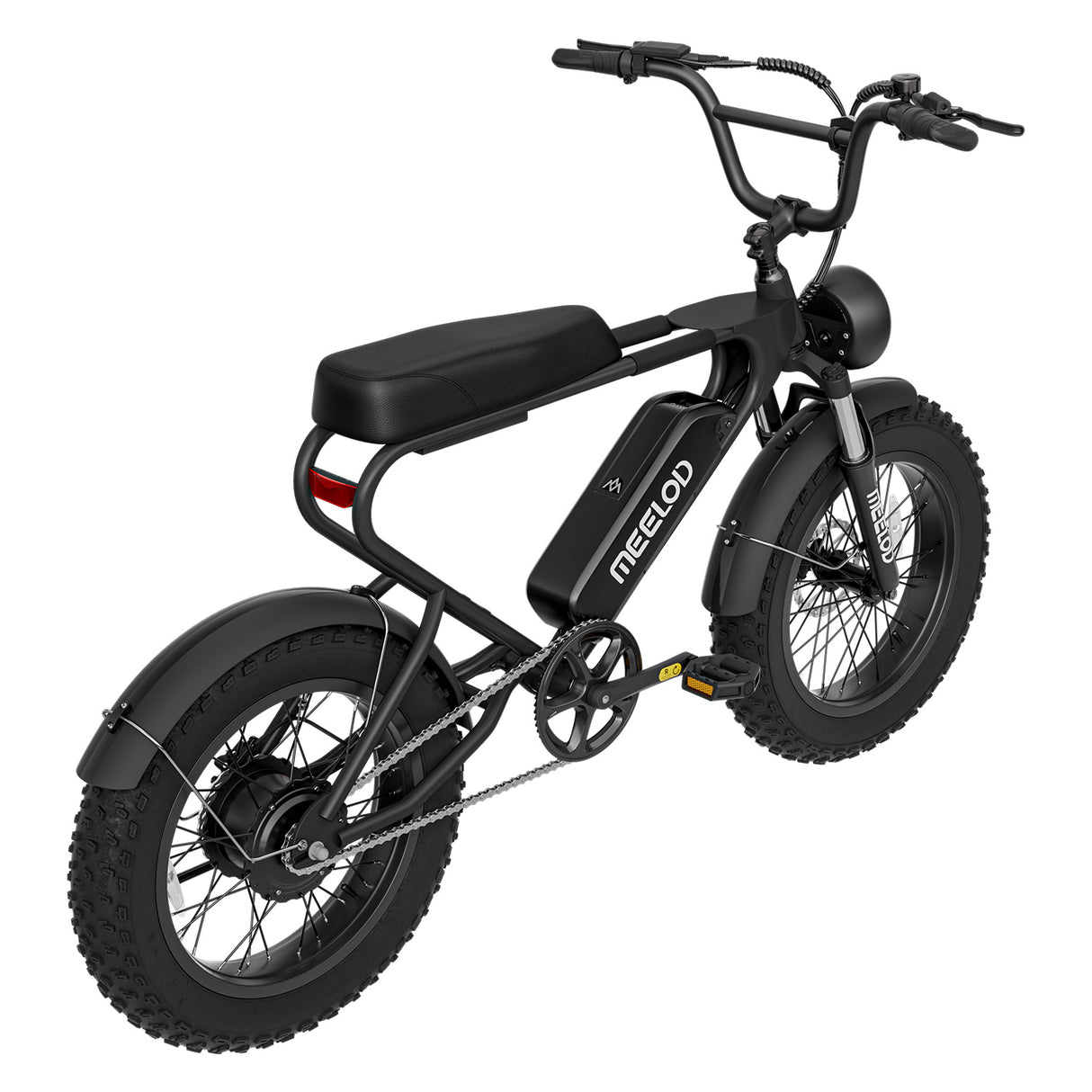 MEELOD DK200 20" Retro Moped Style Electric Bike 750W Motor 48V 13Ah BatteryㄗCA Version)