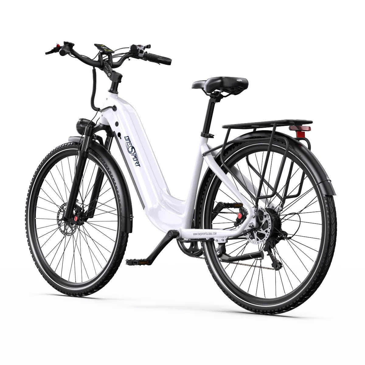 ONESPORT OT05 Pro 27.5" City Electric Bike 250W Motor 36V 22.5Ah Battery Support App
