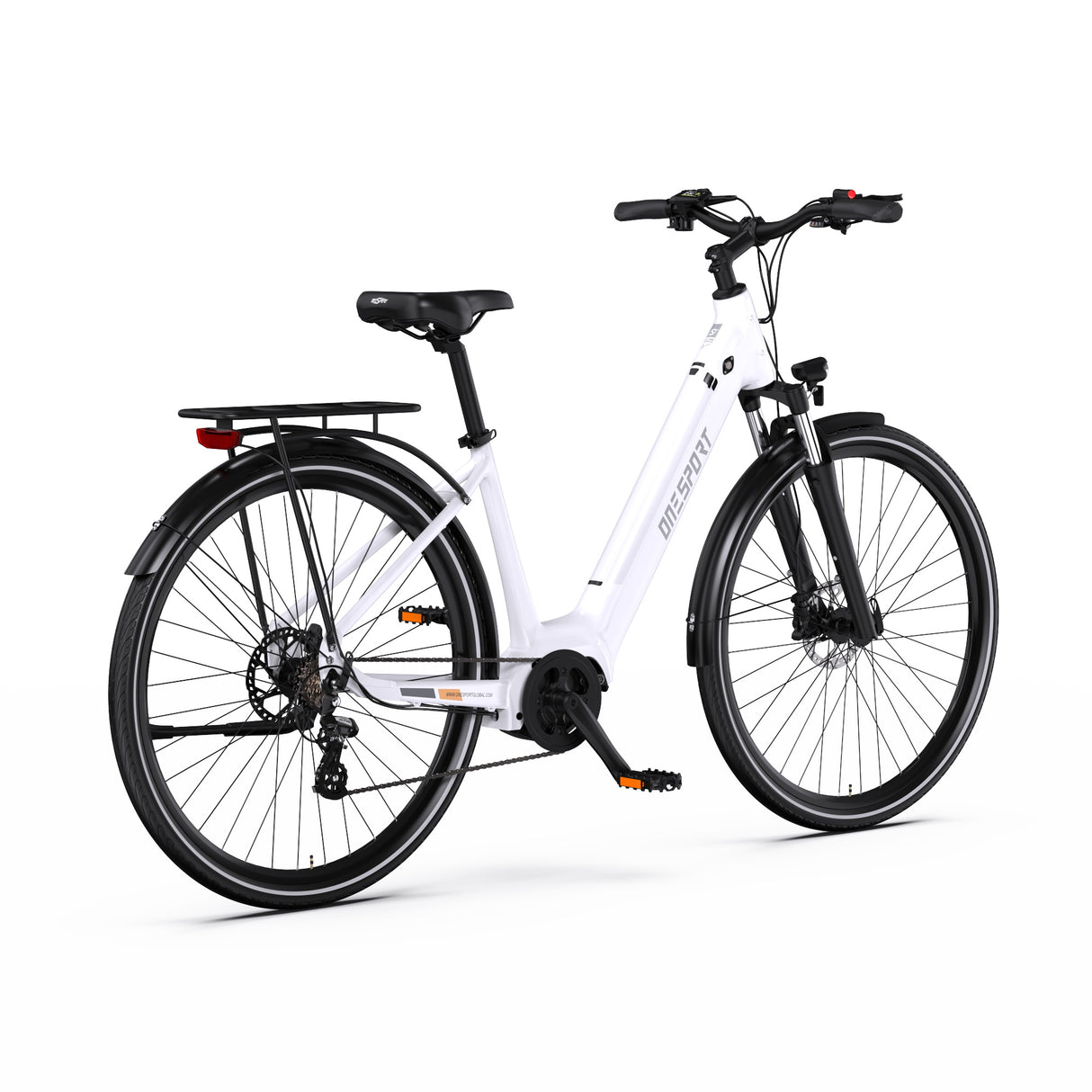 ONESPORT OT07 27.5" Commuter Electric Bike 250W Motor 36V 14Ah Battery