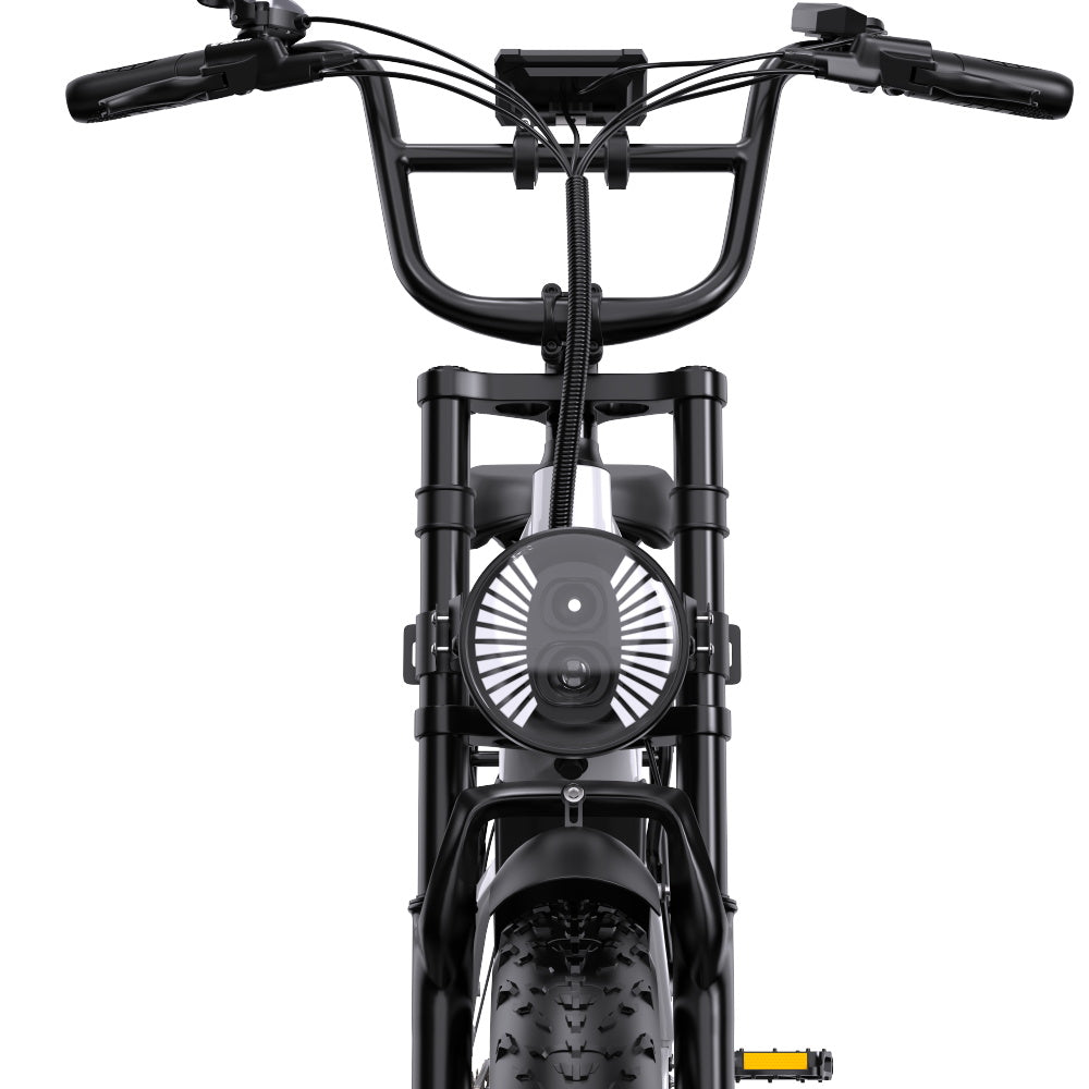 ONESPORT OT08 PRO 20" Full Suspension Fat Tire Electric Bike 500W  Motor 48V 18Ah*2 Dual Battery