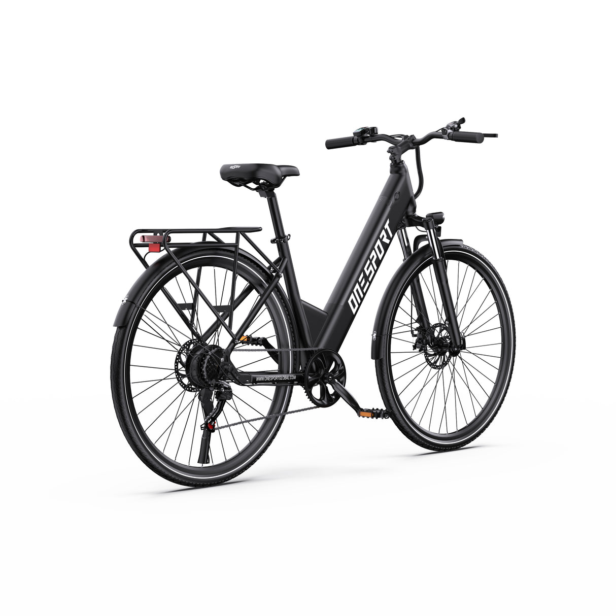 ONESPORT OT12 27.5" City Electric Bike 250W Motor 36V 13Ah Battery Support App