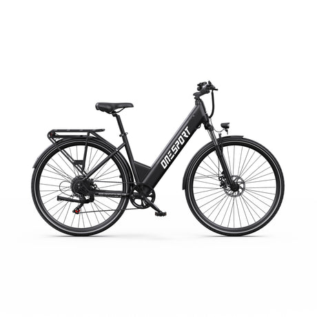 ONESPORT OT12 27.5" City Electric Bike 250W Motor 36V 13Ah Battery Support App