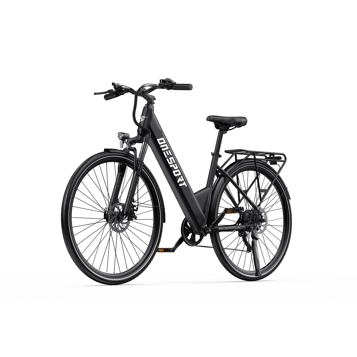 ONESPORT OT12 27.5" City Electric Bike 250W Motor 36V 13Ah Battery Support App