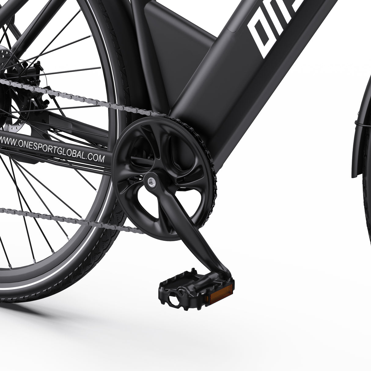 ONESPORT OT12 27.5" City Electric Bike 250W Motor 36V 13Ah Battery Support App