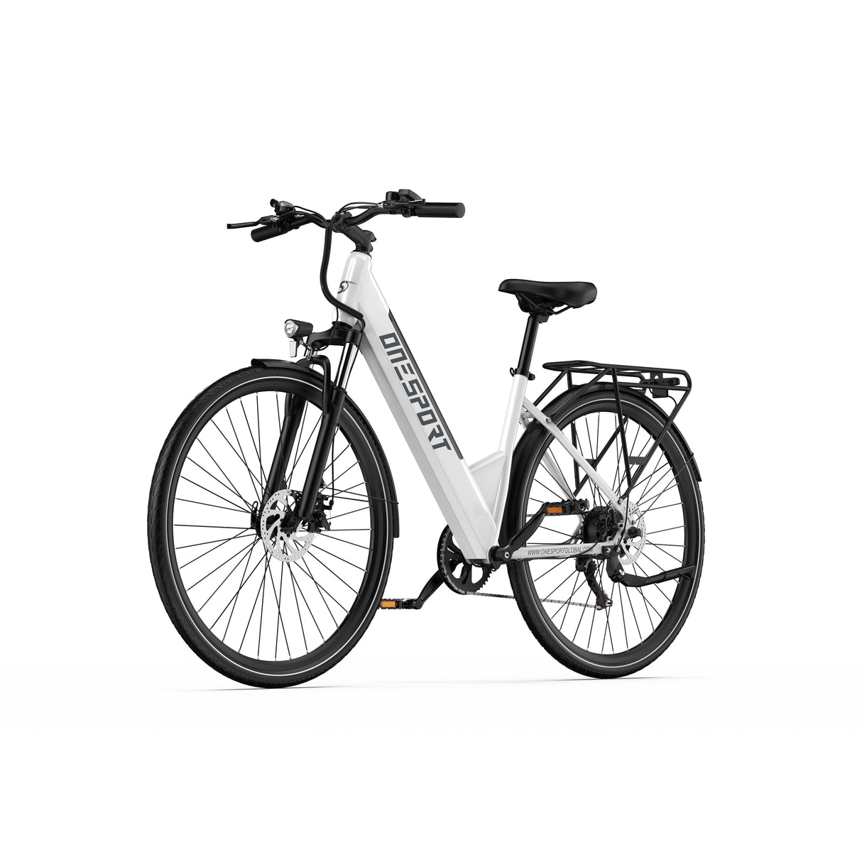 ONESPORT OT12 27.5" City Electric Bike 250W Motor 36V 13Ah Battery Support App