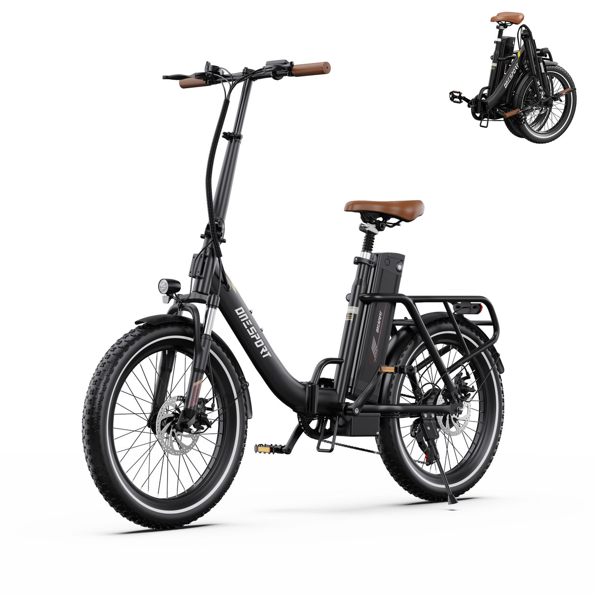 ONESPORT OT16 PRO 20" Folding E-Bike 250W Motor 48V 17Ah Battery