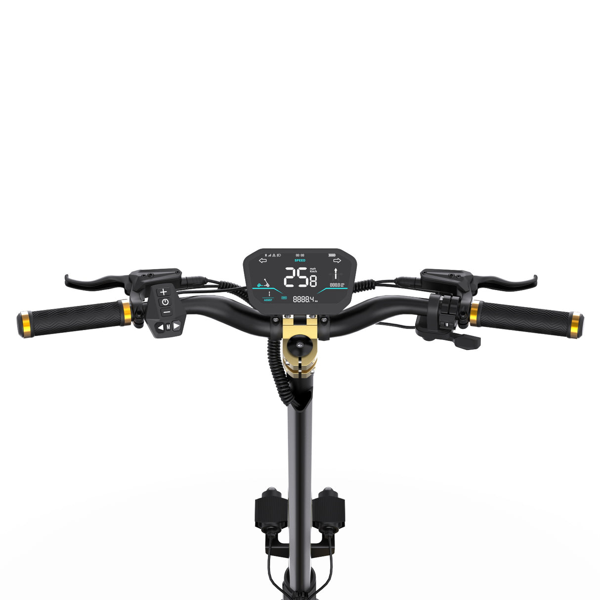 OOTD S30 10" Off-Road Electric Scooter 1200W*2 Dual Motor 52V 23.4Ah Battery