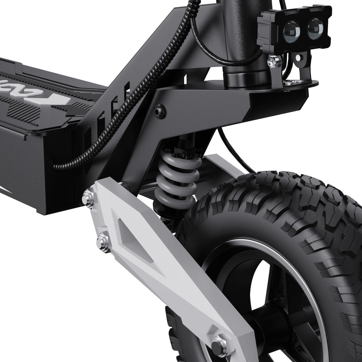 OOTD T10 11" All-Terrain Electric Scooter 500W Motor 48V 13.5Ah/18Ah Battery