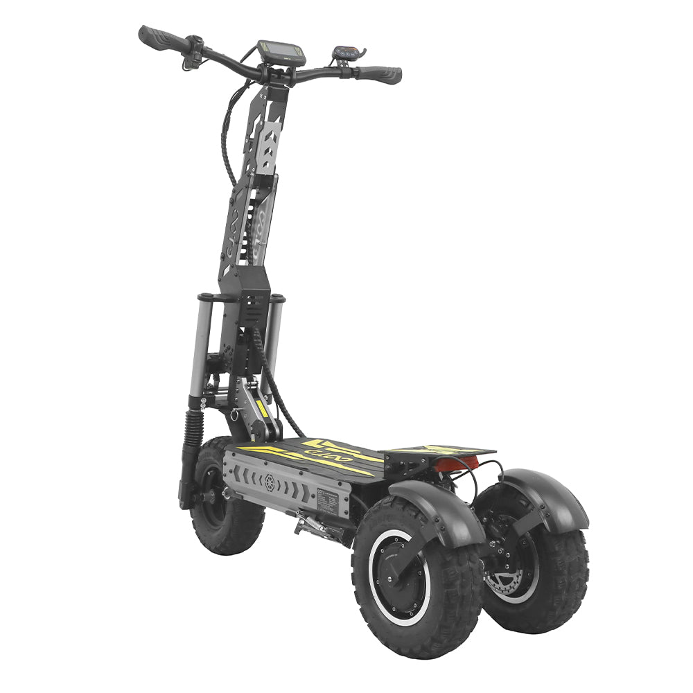 OOTD T30 13" All-Terrain 3-Wheel Scooter Electric Scooter 1600W*2 Dual Motor 60V 31.2Ah Battery