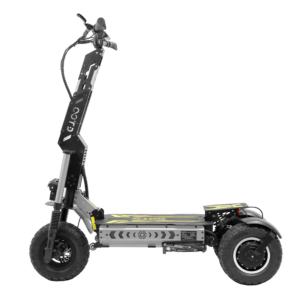 OOTD T30 13" All-Terrain 3-Wheel Scooter Electric Scooter 1600W*2 Dual Motor 60V 31.2Ah Battery