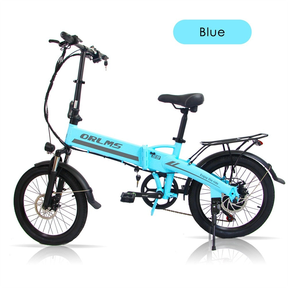 ORLMS S9 20" City Commuter Electric Bike 500W Motor 48V 13Ah Battery