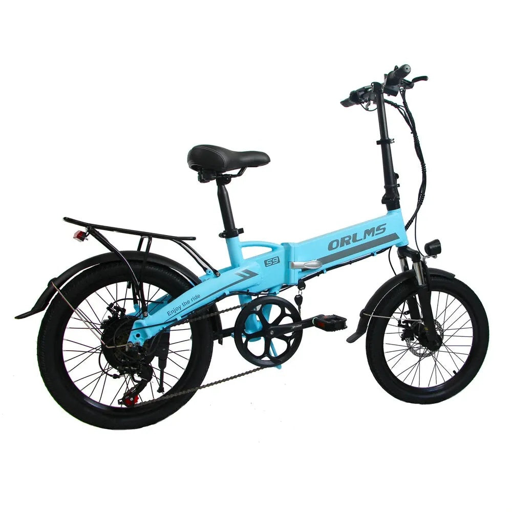 ORLMS S9 20" City Commuter Electric Bike 500W Motor 48V 13Ah Battery