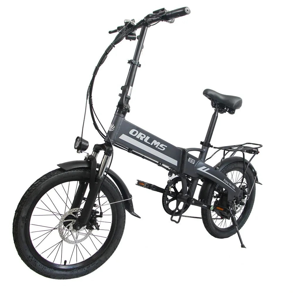 ORLMS S9 20" City Commuter Electric Bike 500W Motor 48V 13Ah Battery