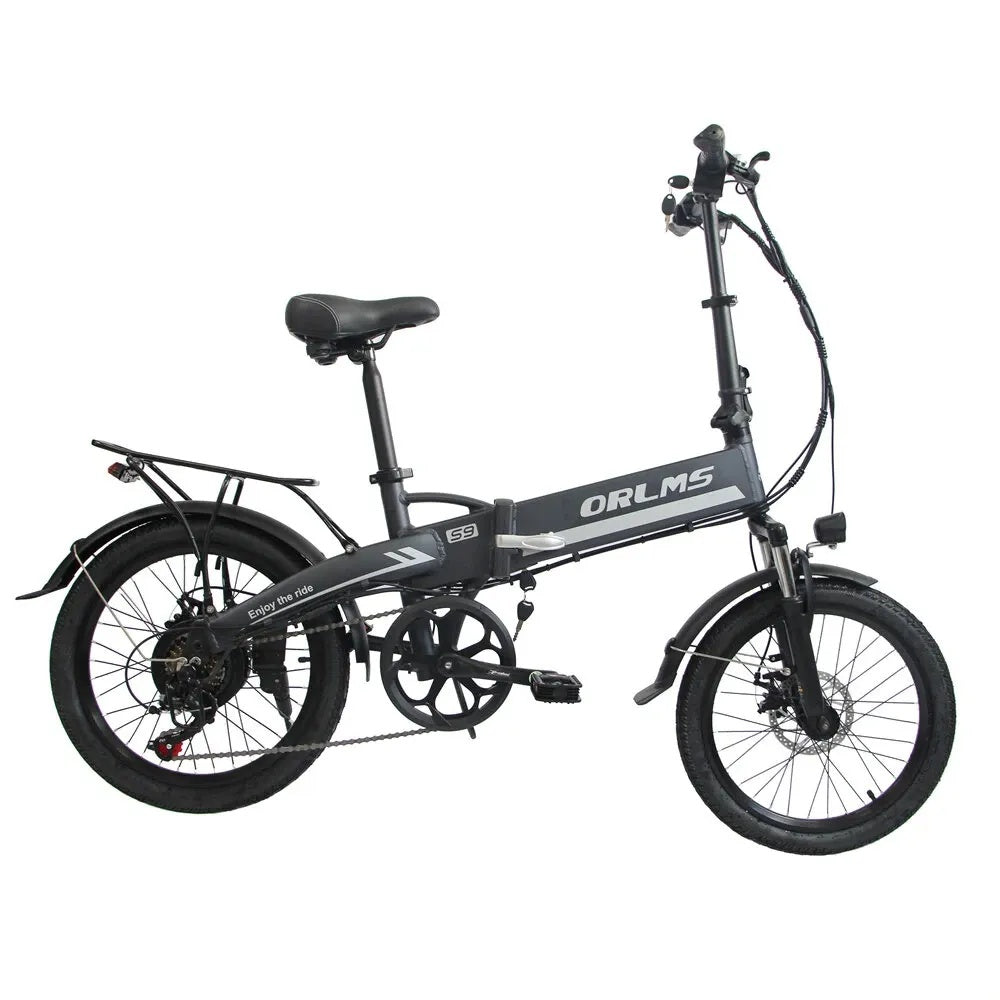 ORLMS S9 20" City Commuter Electric Bike 500W Motor 48V 13Ah Battery