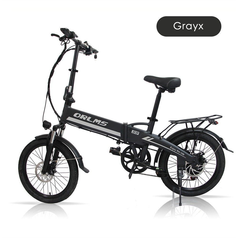 ORLMS S9 20" City Commuter Electric Bike 500W Motor 48V 13Ah Battery