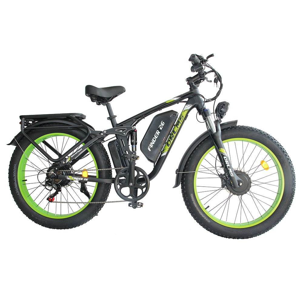 ORLMS V3 26" Mountain Electric Bike 2000W Dual Motor 52V 25Ah Battery