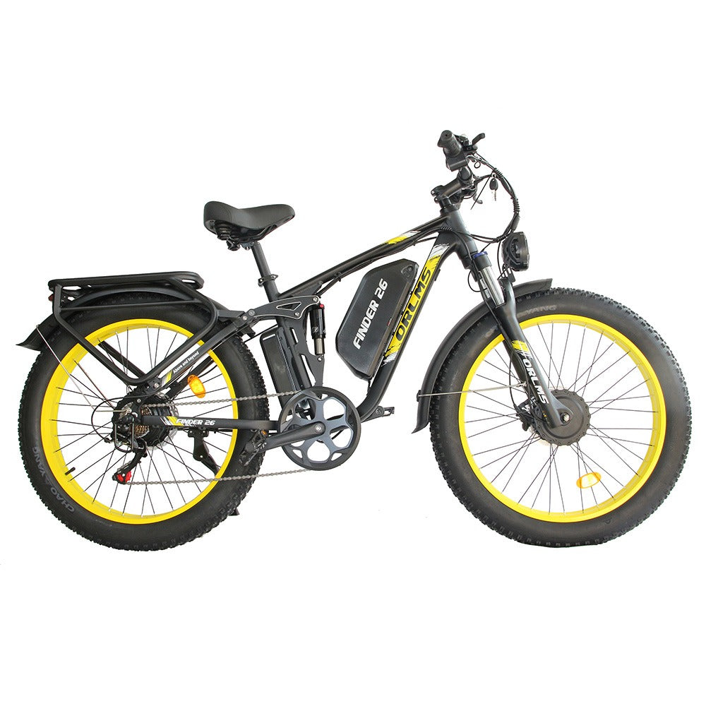 ORLMS V3 26" Mountain Electric Bike 2000W Dual Motor 52V 25Ah Battery