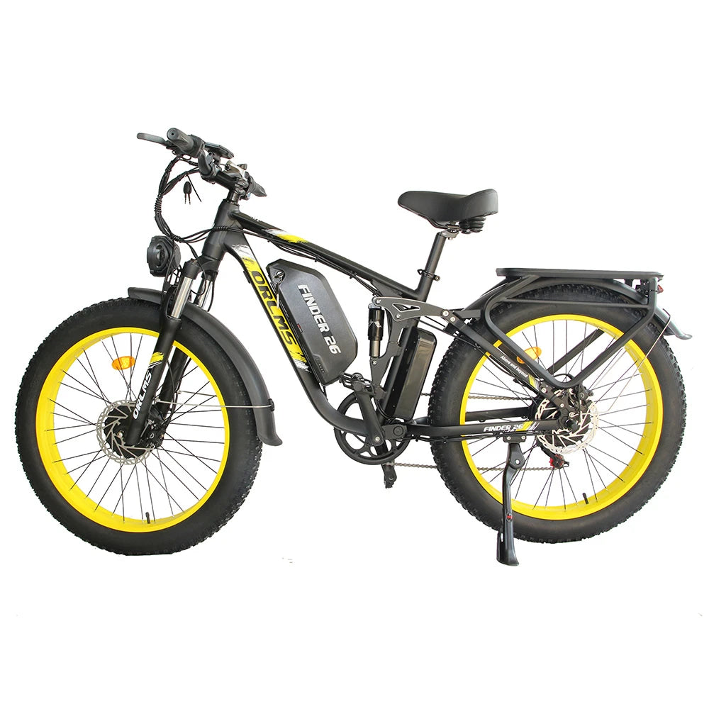 ORLMS V3 26" Mountain Electric Bike 2000W Dual Motor 52V 25Ah Battery