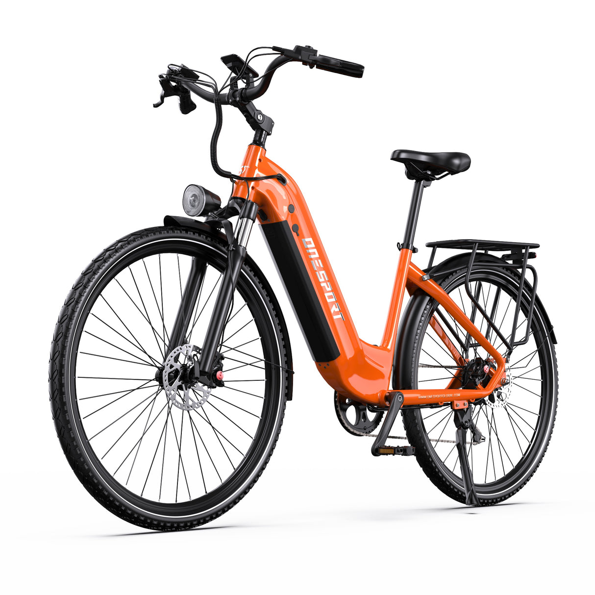 ONESPORT OT05 Pro 27.5" City Electric Bike 250W Motor 36V 22.5Ah Battery Support App