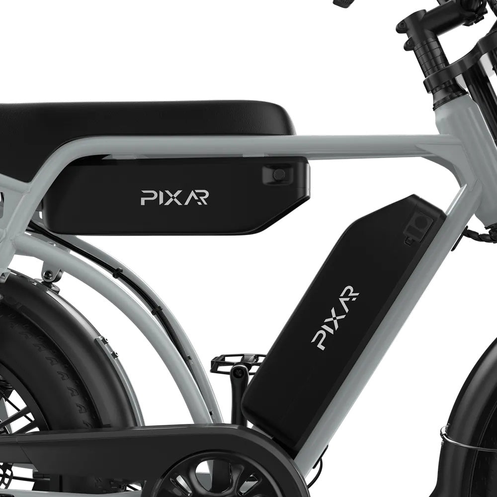 PIXAR M9 20" Retro Electric Bike 250W Motor 48V 35Ah Battery