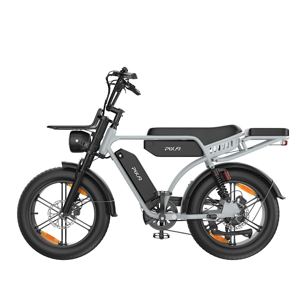 PIXAR M9 20" Retro Electric Bike 250W Motor 48V 35Ah Battery