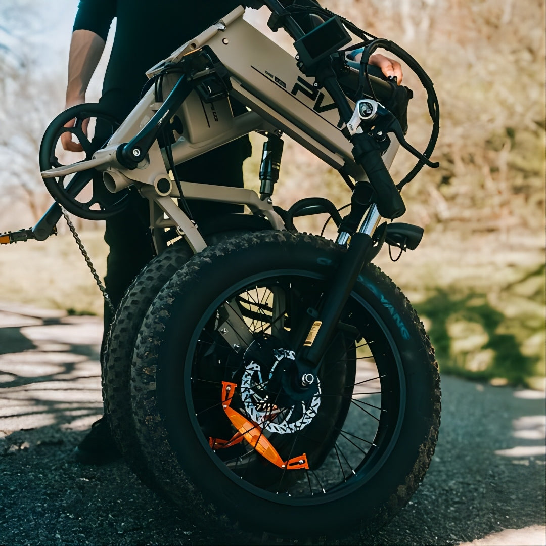 PVY Z20 Plus Fat Tire Electric Folding  Bike 1000W Motor Combo