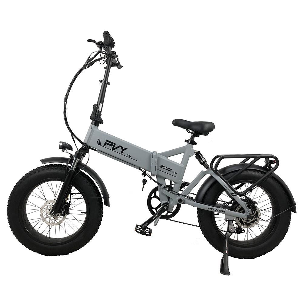 PVY Z20 Plus Fat Tire Electric Folding  Bike 1000W Motor Combo