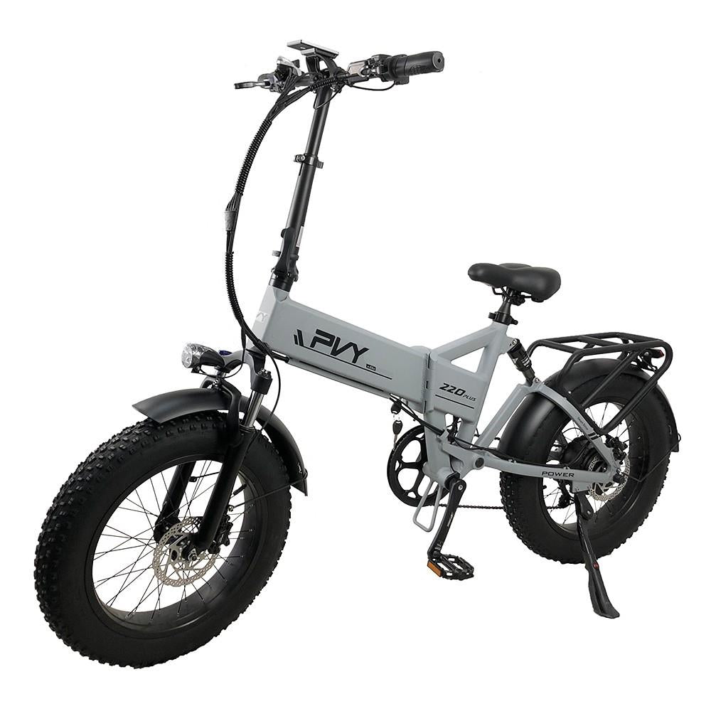 PVY Z20 Plus Fat Tire Electric Folding  Bike 1000W Motor Combo