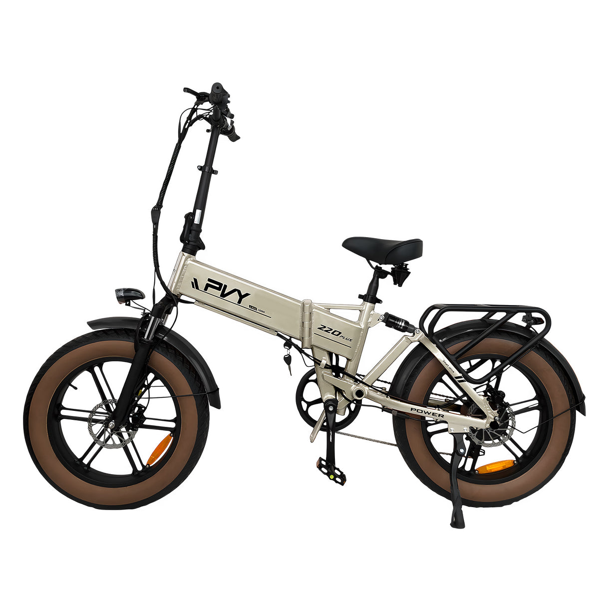 PVY Z20 Plus 20*4'' Fat Tire Bicicletta Elettrica Pieghevole Motore 1000W Batteria 48V 16.5Ah