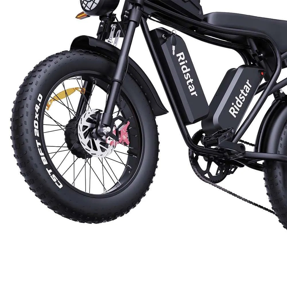 YVY K20 Max(Q20 Pro) 20" Fat Tires Electric Bikes 2*1000W Motor 52V 20Ah Dual Battery