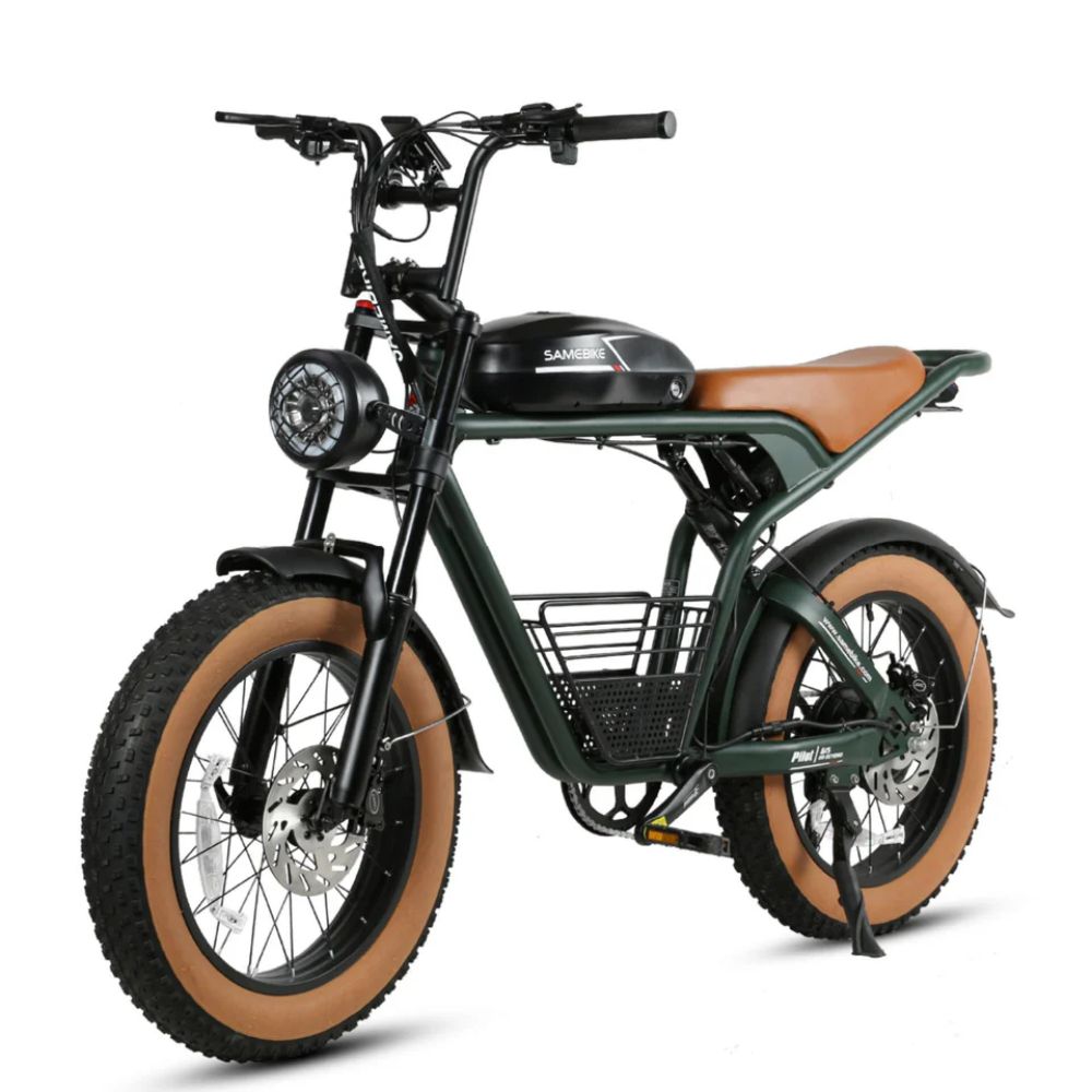 SAMEBIKE Pilot M20 SE 20" Off Road Electric Bike 1000W Motor 48V 18Ah Battery