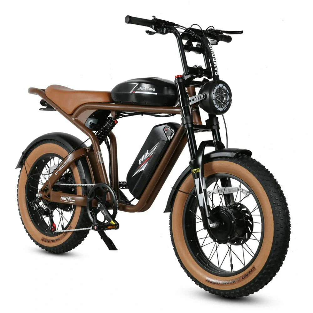 SAMEBIKE Pilot M20-III (SR) 20" Off Road Electric Bike 2000W Dual Motors 48V 36Ah Dual Batteries