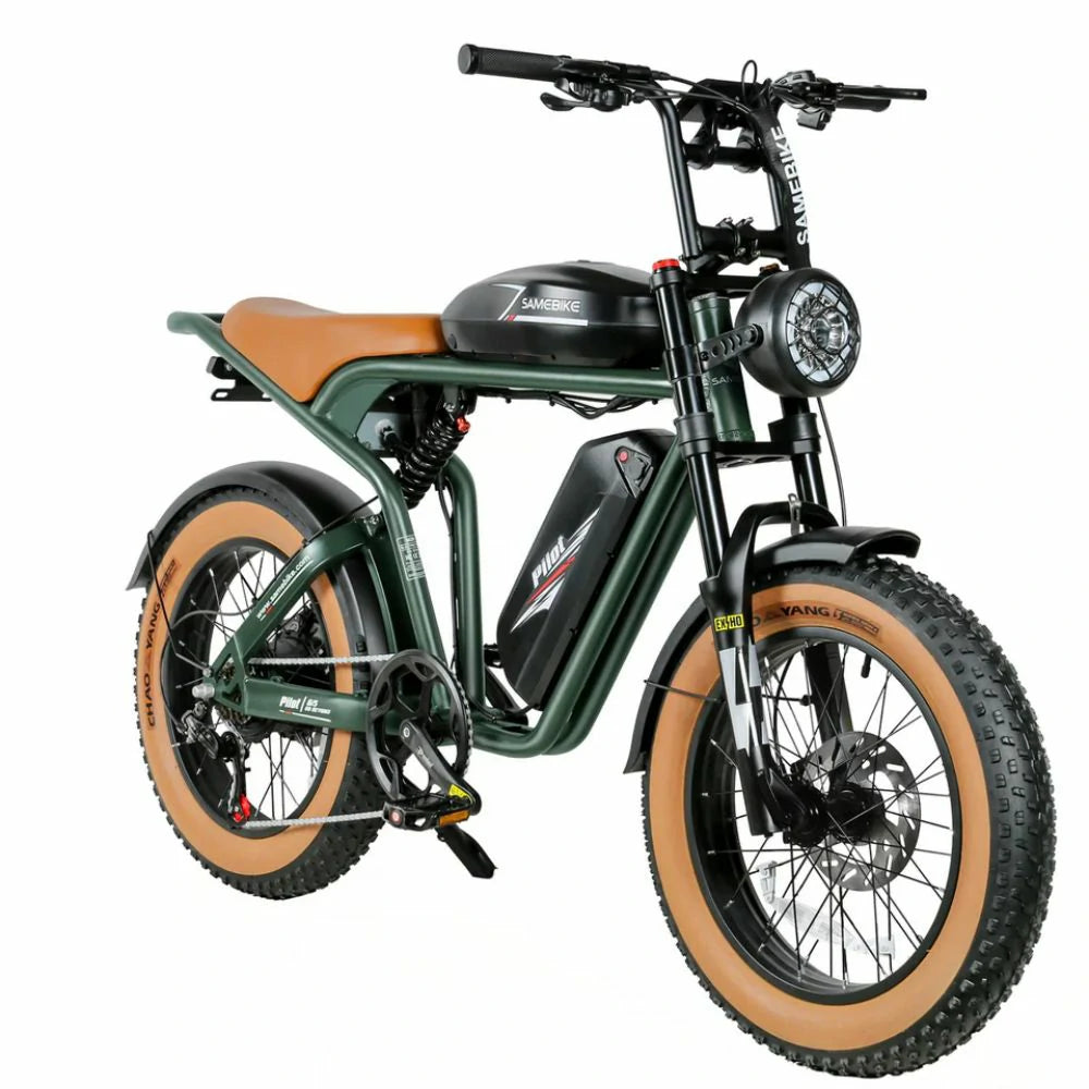 SAMEBIKE Pilot M20-III (SR) 20" Off Road Electric Bike 2000W Dual Motors 48V 36Ah Dual Batteries