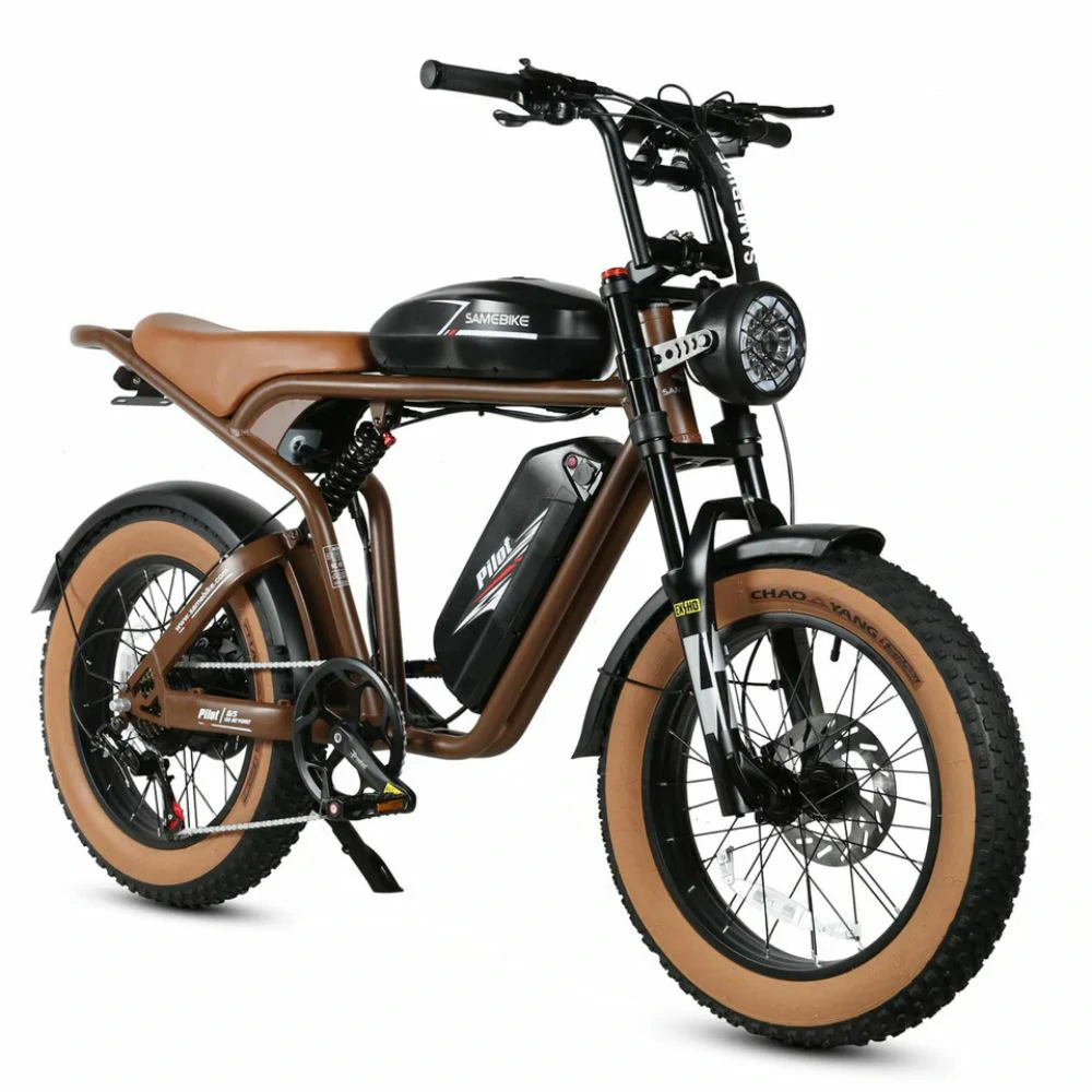 SAMEBIKE Pilot M20-III (SR) 20" Off Road Electric Bike 2000W Dual Motors 48V 36Ah Dual Batteries