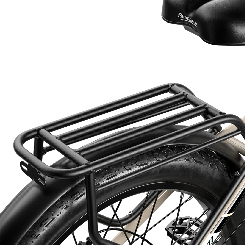 SHENGMILO S700 26" Step-Thru Fat Tire Electric City Bike 1000W*2 Dual Motor 48V 17.5Ah Battery