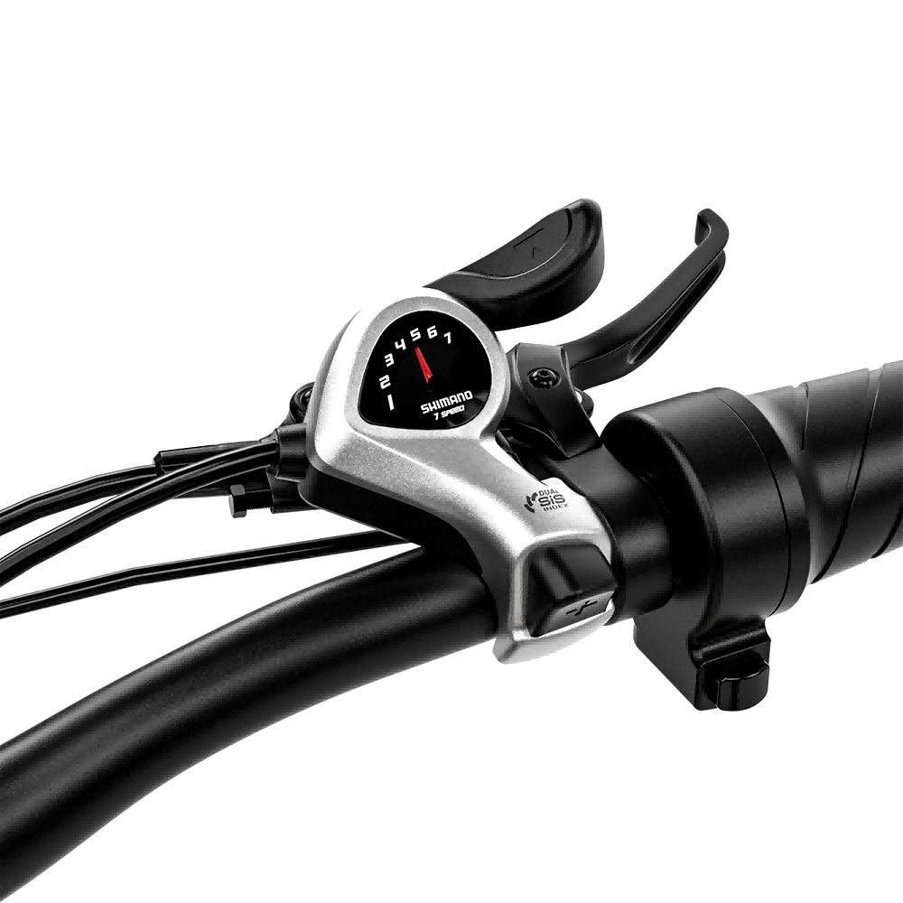 SHENGMILO S700 26" Step-Thru Fat Tire Electric City Bike 1000W*2 Dual Motor 48V 17.5Ah Battery