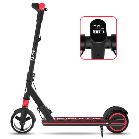 SIMATE S3 6.5" Kid&s Foldable Electric Scooter 130W Motor 24V 2.5Ah Battery