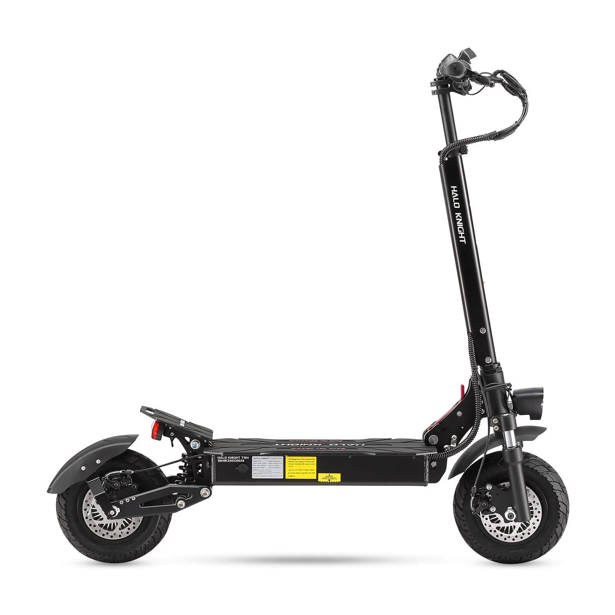 HALO KNIGHT T104(2025) 10" Off-Road Electric Scooter 2*1200W Motor 52V 21Ah Battery
