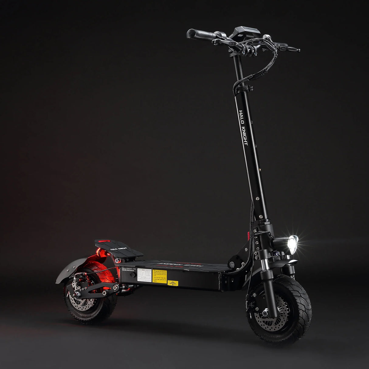 HALO KNIGHT T104(2025) 10" Off-Road Electric Scooter 2*1200W Motor 52V 21Ah Battery