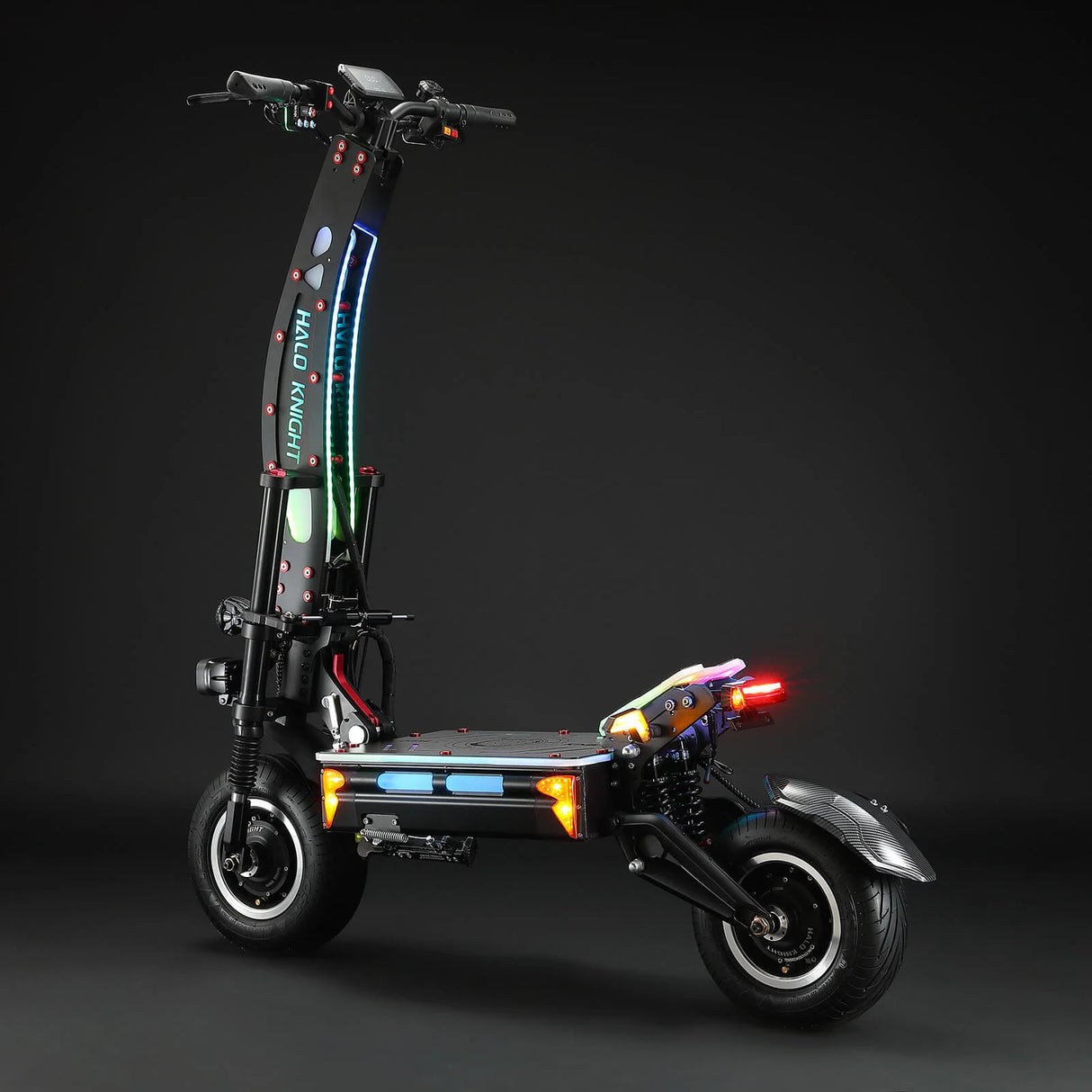 HALO KNIGHT T107 Max 14" Off-Road Foldable Electric Scooter 2*4000W Motors 72V 50Ah Battery