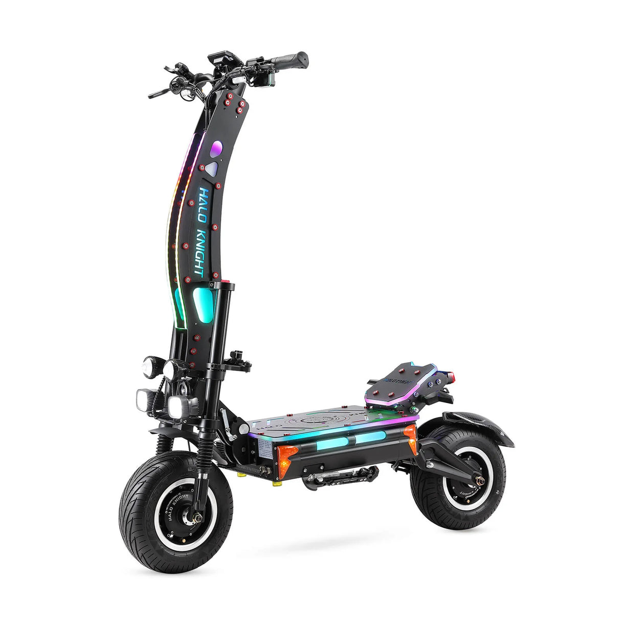 HALO KNIGHT T107 Max 14" Off-Road Foldable Electric Scooter 2*4000W Motors 72V 50Ah Battery