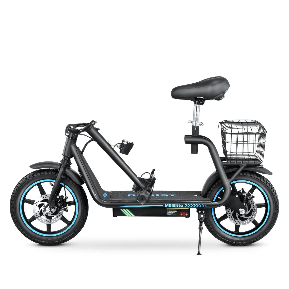 BOGIST M5 Elite 14'' Scooter Électrique 500W Moteur 48V 13Ah Siège et Transporteur