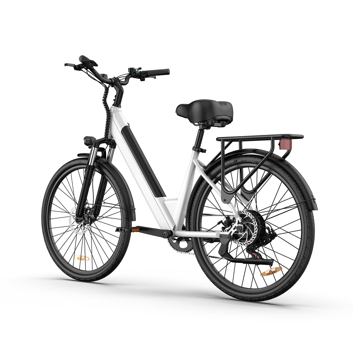 URLIFE E26 26" Step Through Electric Bike 750W Peak Motor 48V 10.4Ah Battery (US)