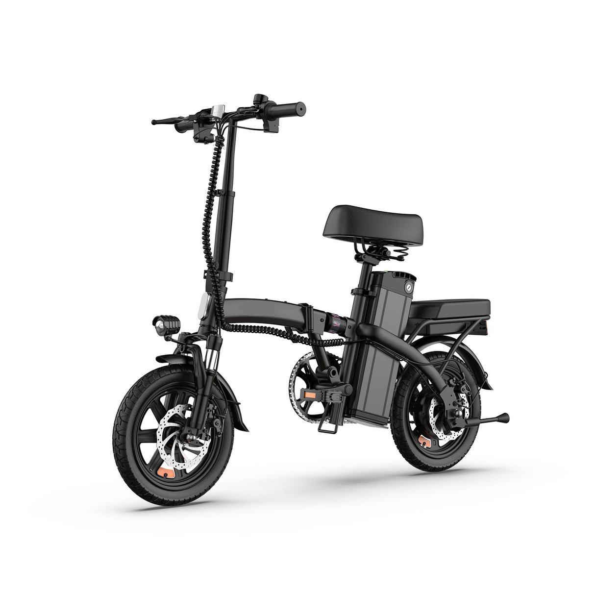 URLIFE F1L 14"Folding Electric Bike 500W Peak Motor 48V 7.5Ah Battery (US edition)