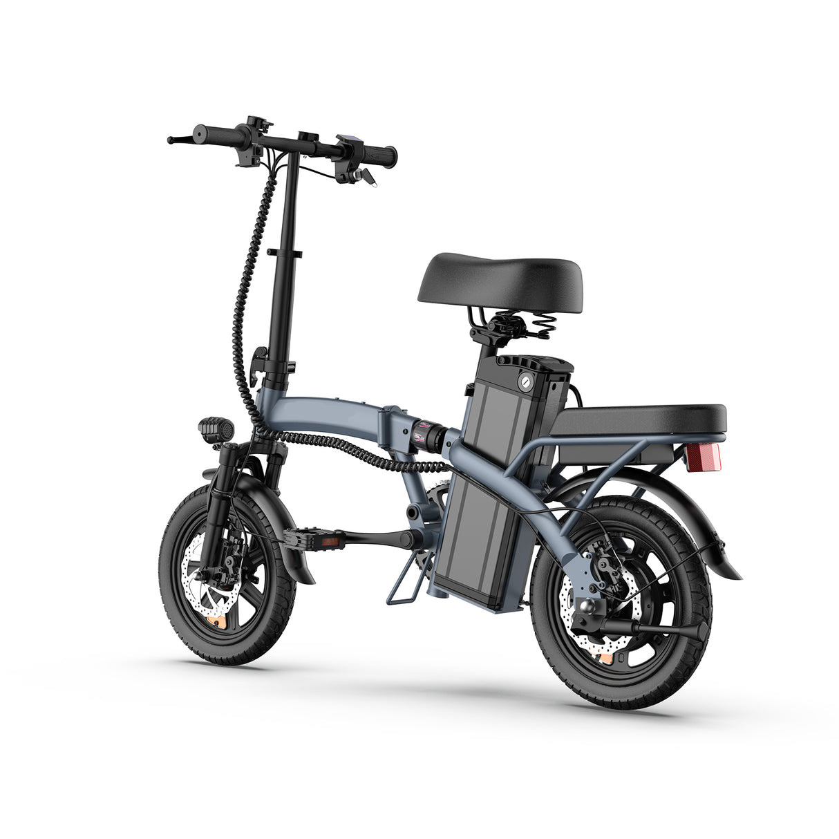 URLIFE F1L 14"Folding Electric Bike 500W Peak Motor 48V 7.5Ah Battery (US edition)